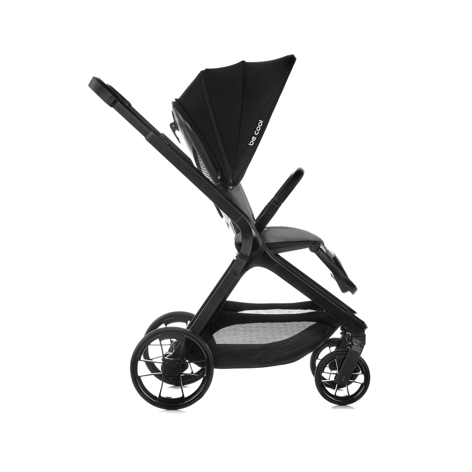 Be Cool Kombo Trio: Pushchair + Carrycot + i-Size Travel Baby Carrier, Be Rock - Image 26