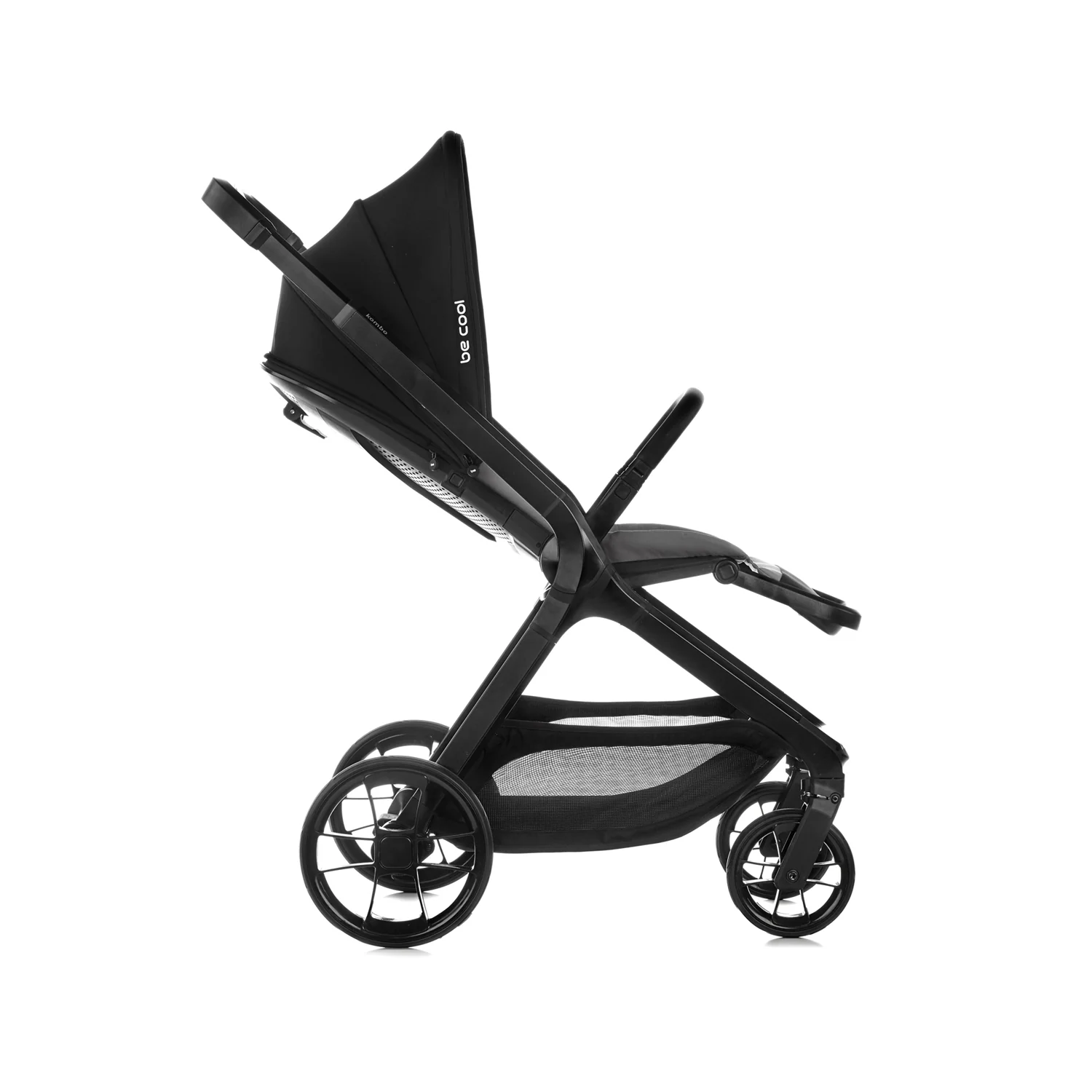 Be Cool Kombo Trio: Pushchair + Carrycot + i-Size Travel Baby Carrier, Be Rock - Image 27