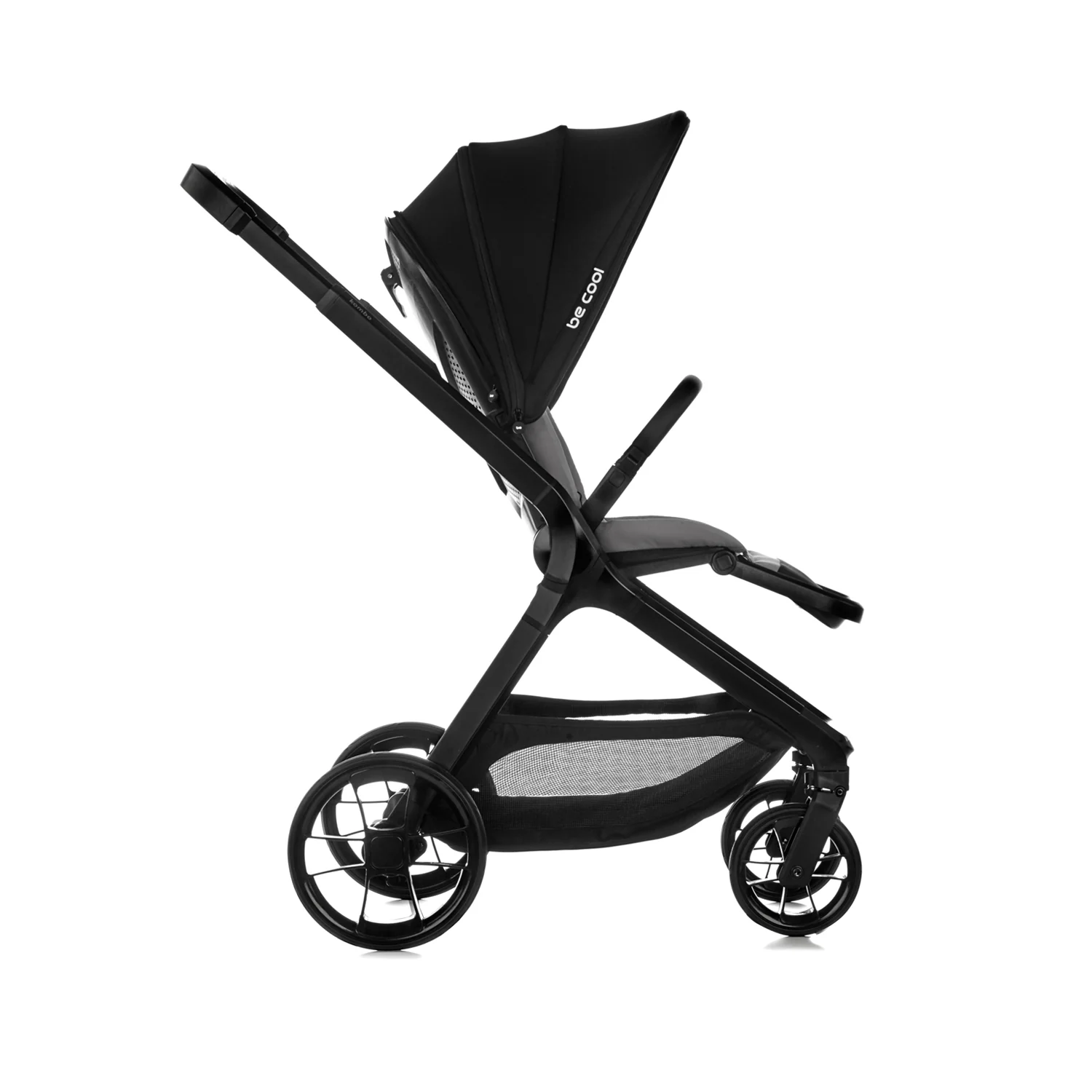 Be Cool Kombo Trio: Pushchair + Carrycot + i-Size Travel Baby Carrier, Be Rock - Image 30
