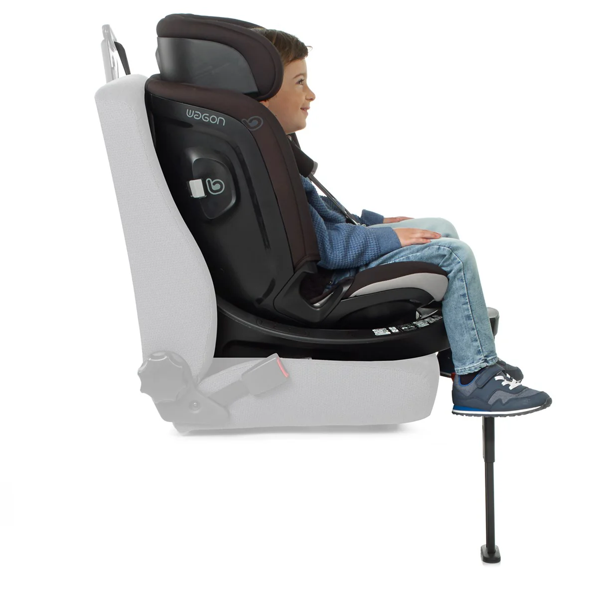 Be Cool Wagon All-Stages 360 Rotating i-Size Car Seat 40-150cm , 0-12 Years - Image 8