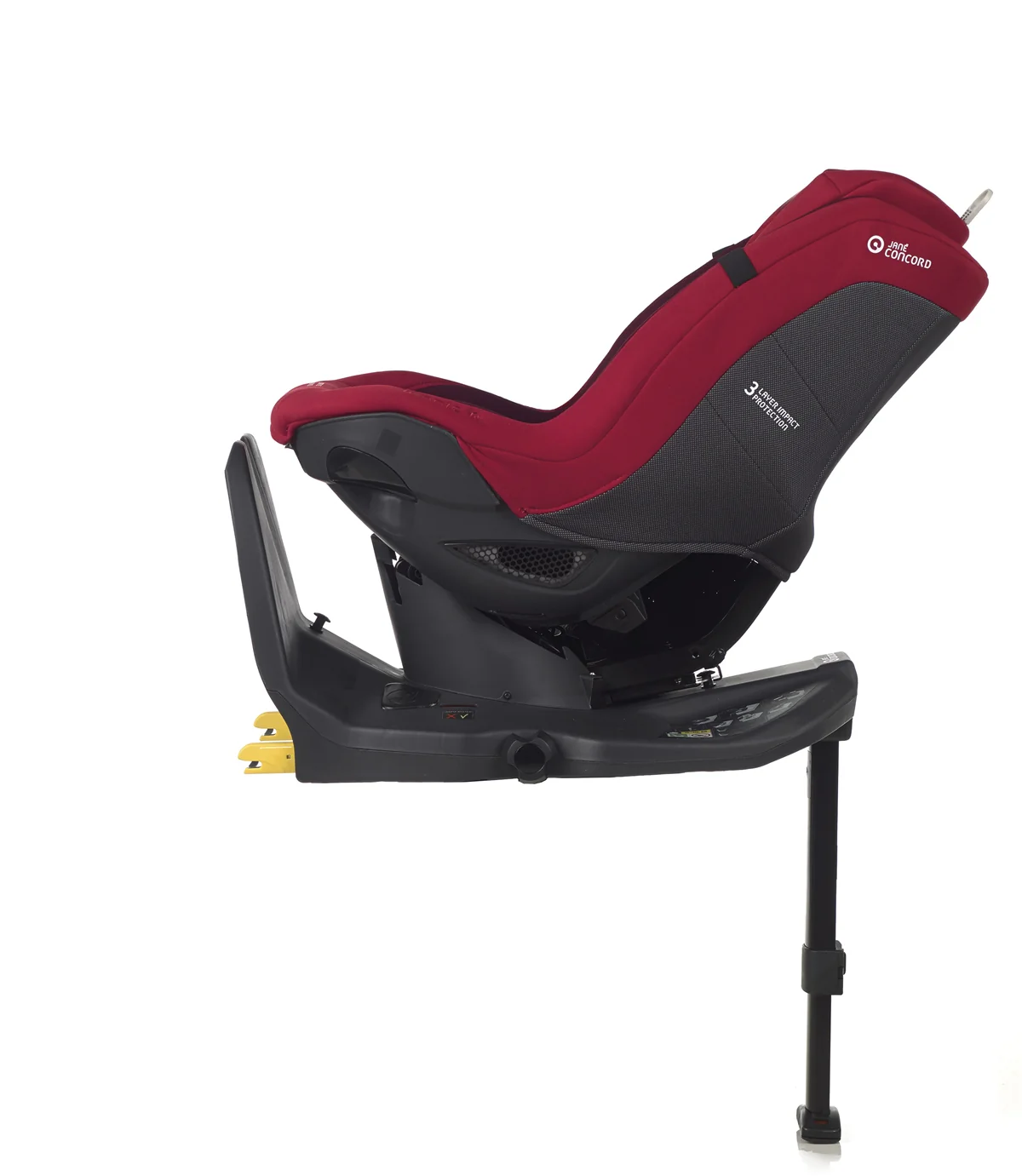 Jané Ikonic R iSize 360 Swivel Car Seat 40-105cm, 0-4 Years, Matt Black - Image 13