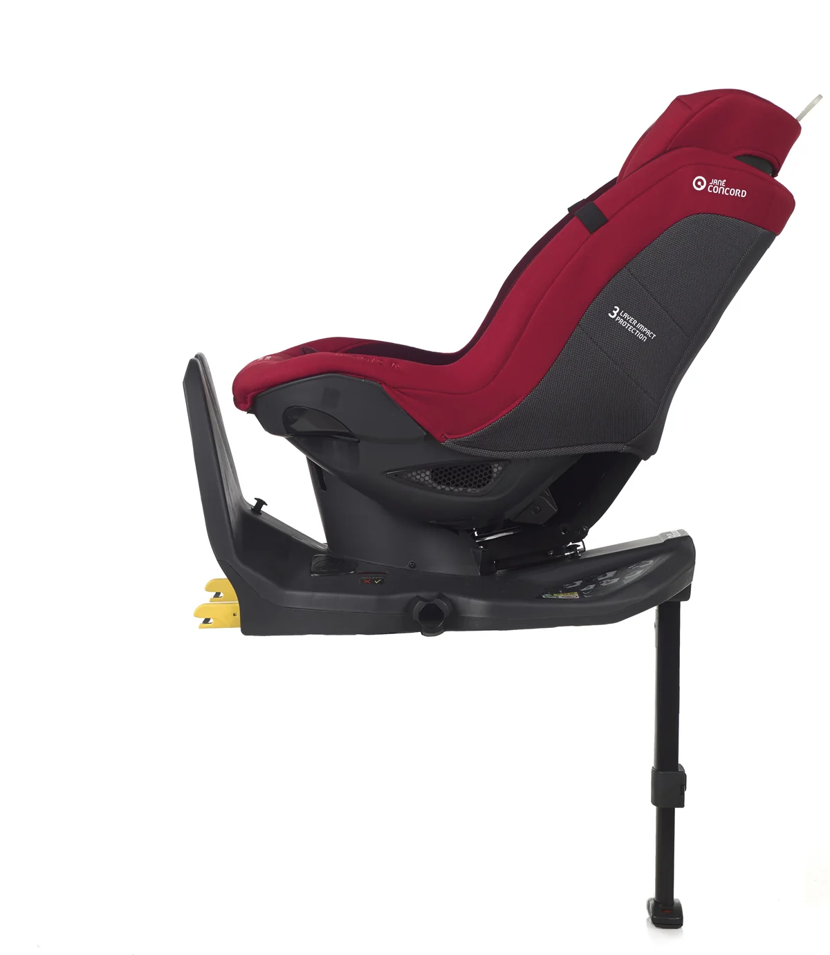 Jané Ikonic R iSize 360 Swivel Car Seat 40-105cm, 0-4 Years, Matt Black - Image 16