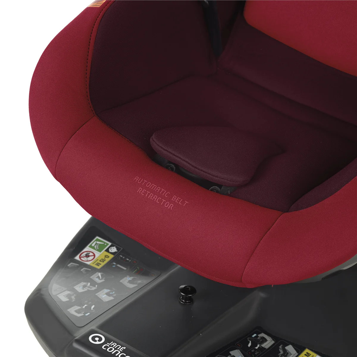 Jané Ikonic R iSize 360 Swivel Car Seat 40-105cm, 0-4 Years, Matt Black - Image 6