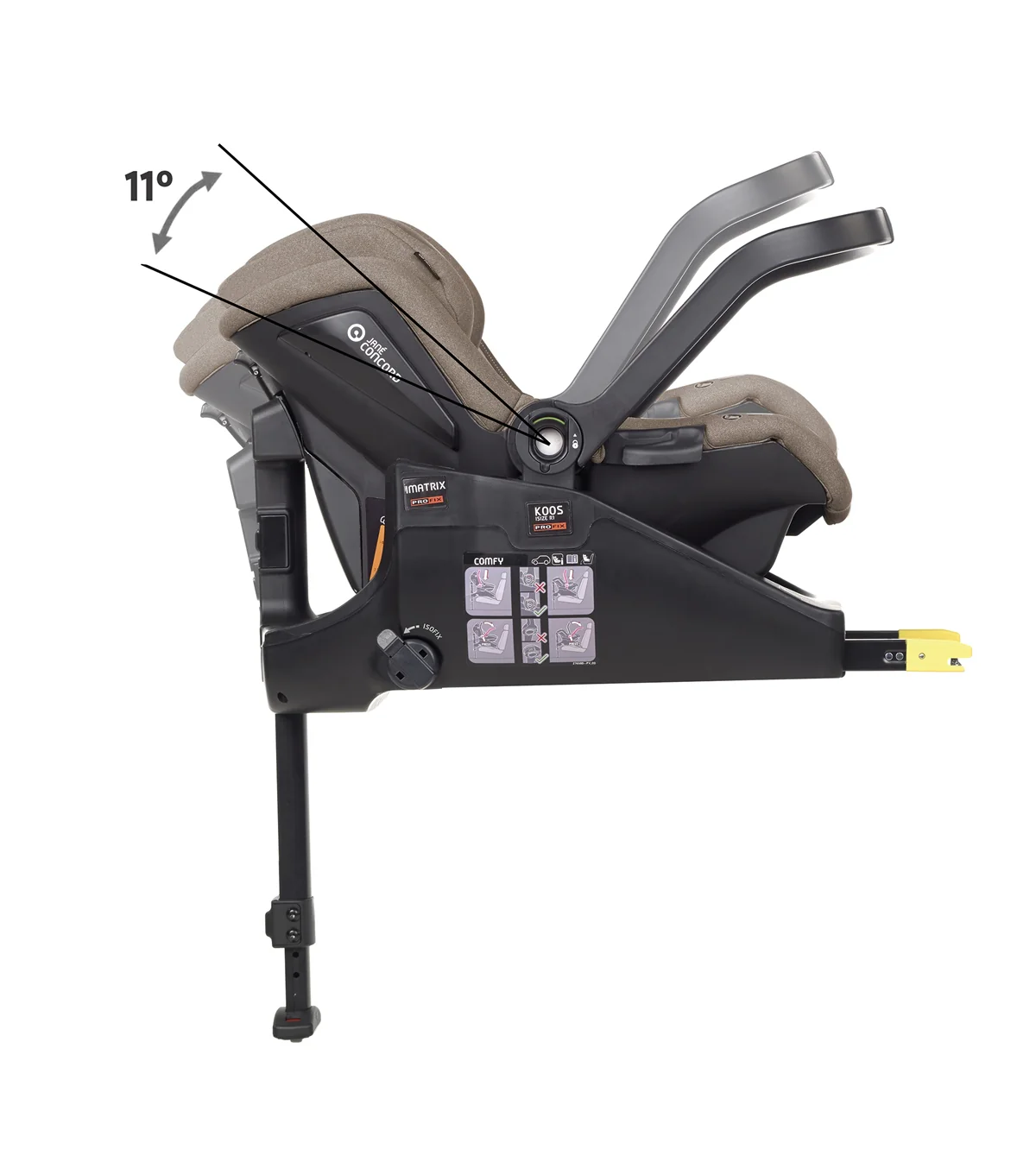 Jane iPlatform Comfy Reclinable ISOFIX Car Seat Base - Image 4