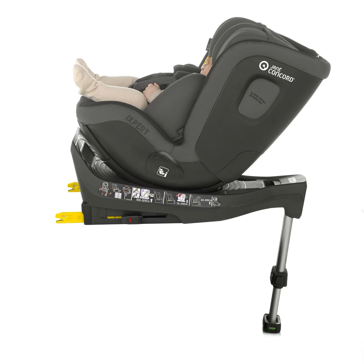 Jane iXpert 360° Swivel i-Size Car Seat 40-105cm, 0-4 Years - Image 16
