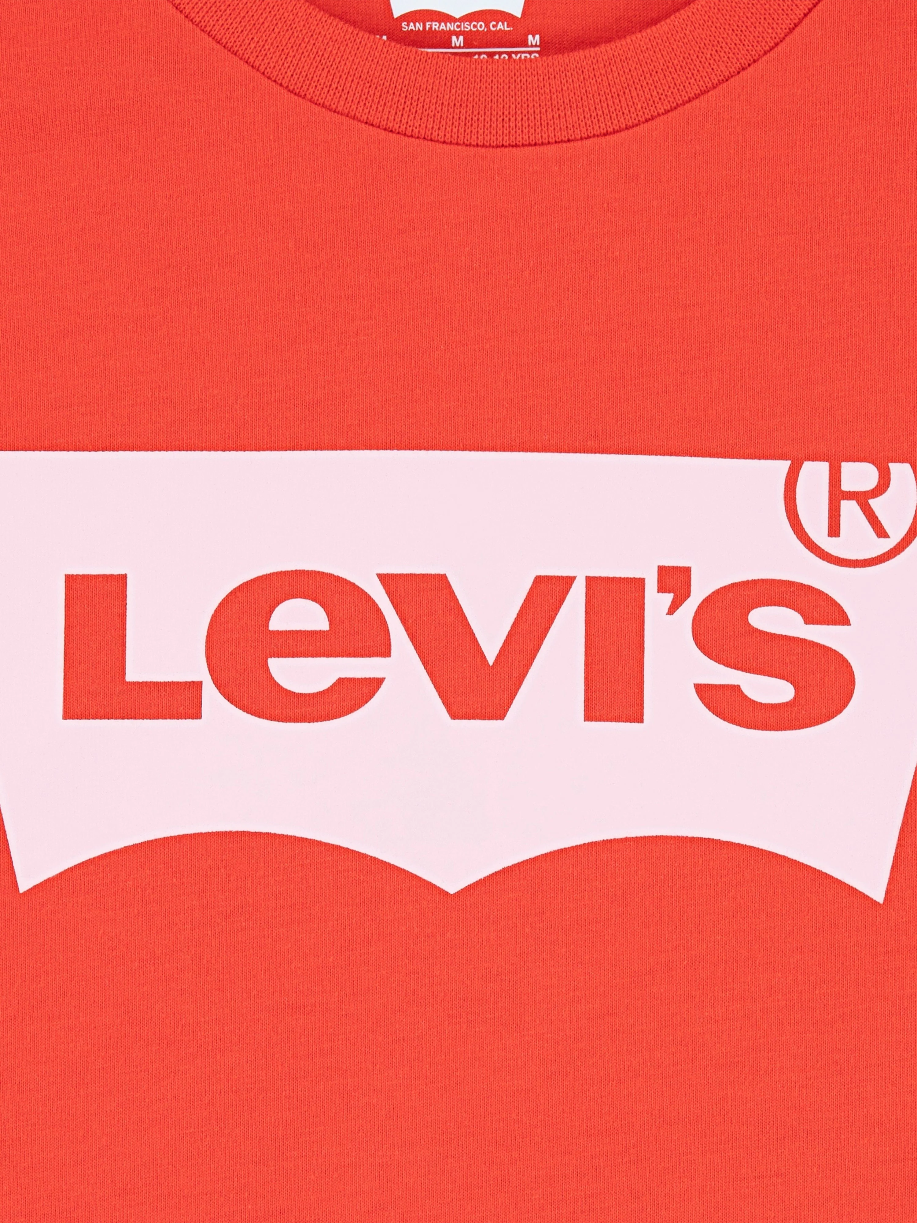 Levi's Girls Batwing T-Shirt in Red - Image 3