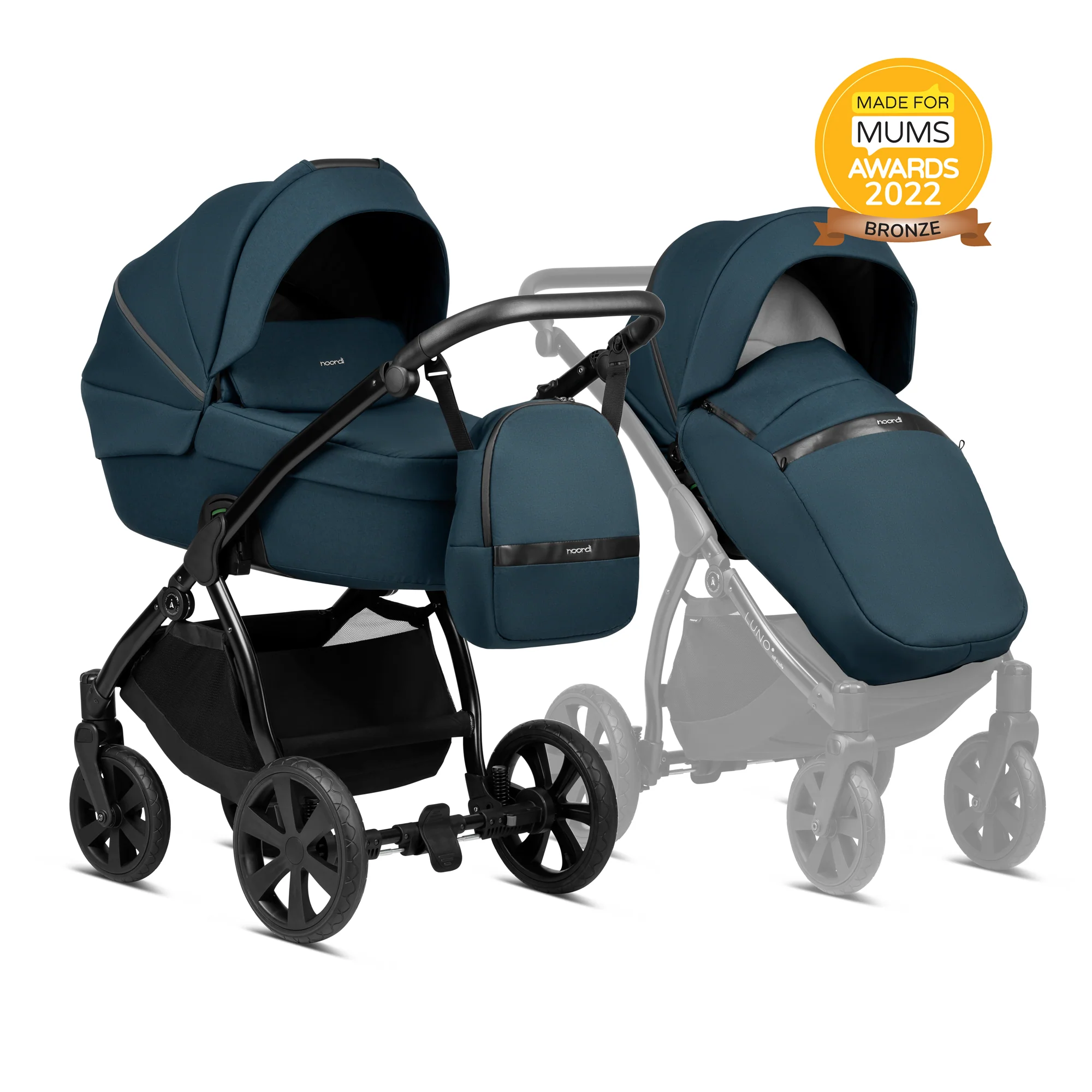Noordi Luno All Trails 2in1, Ocean Blue - Image 7