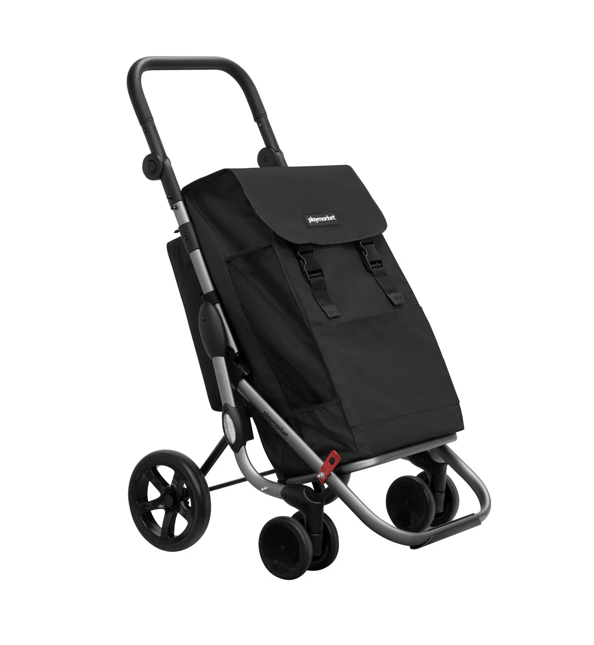 Playmarket Go Plus Premium Folding Shopping Trolley with Thermal Bag – 53.5L - Image 17