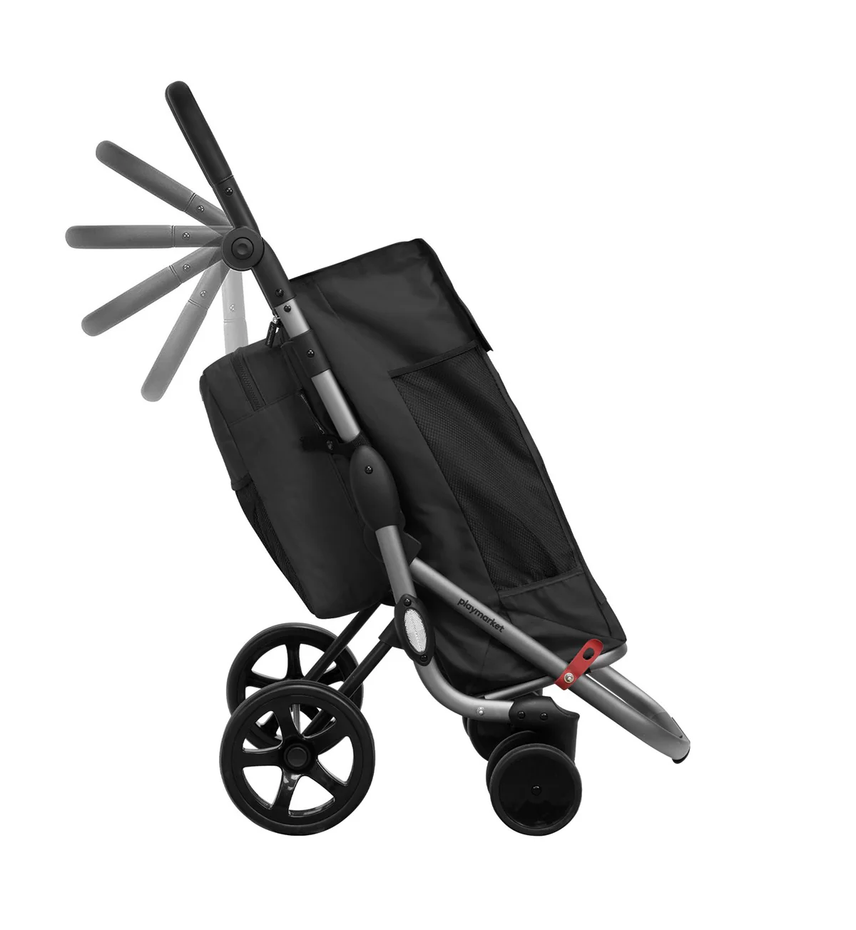 Playmarket Go Plus Premium Folding Shopping Trolley with Thermal Bag – 53.5L - Image 18